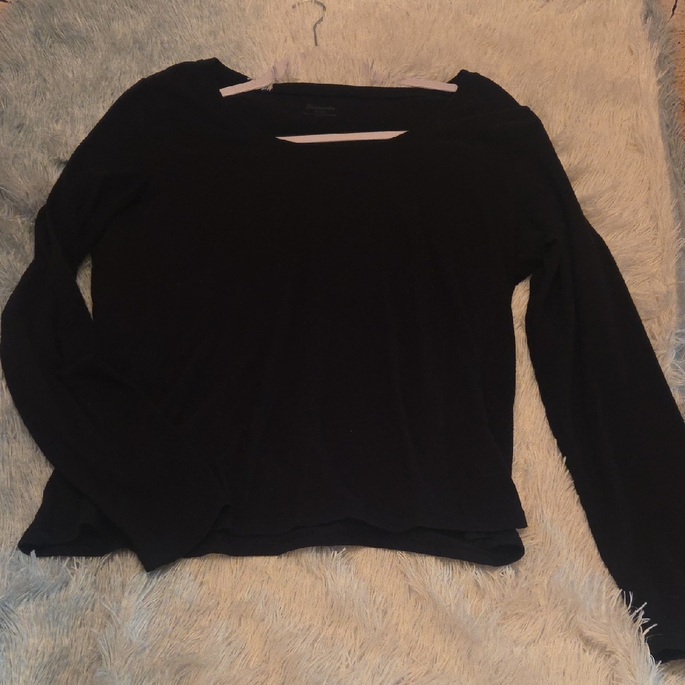 No Boundaries Black Long Sleeve Top